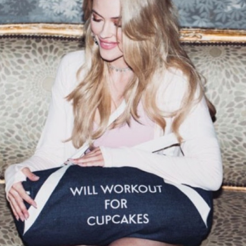 Cupcake Duffel Gym Workout Bag